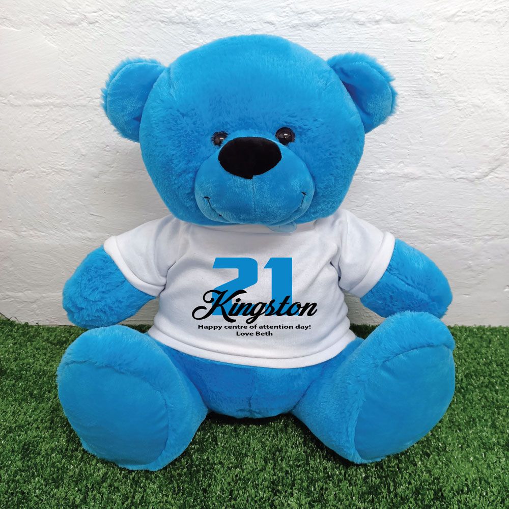 21st Teddy Bear