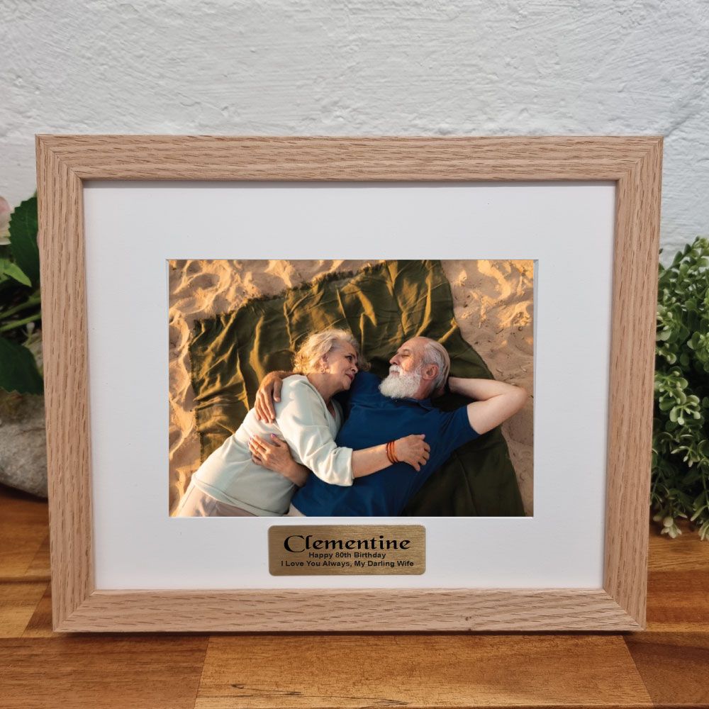 80th Photo Frames