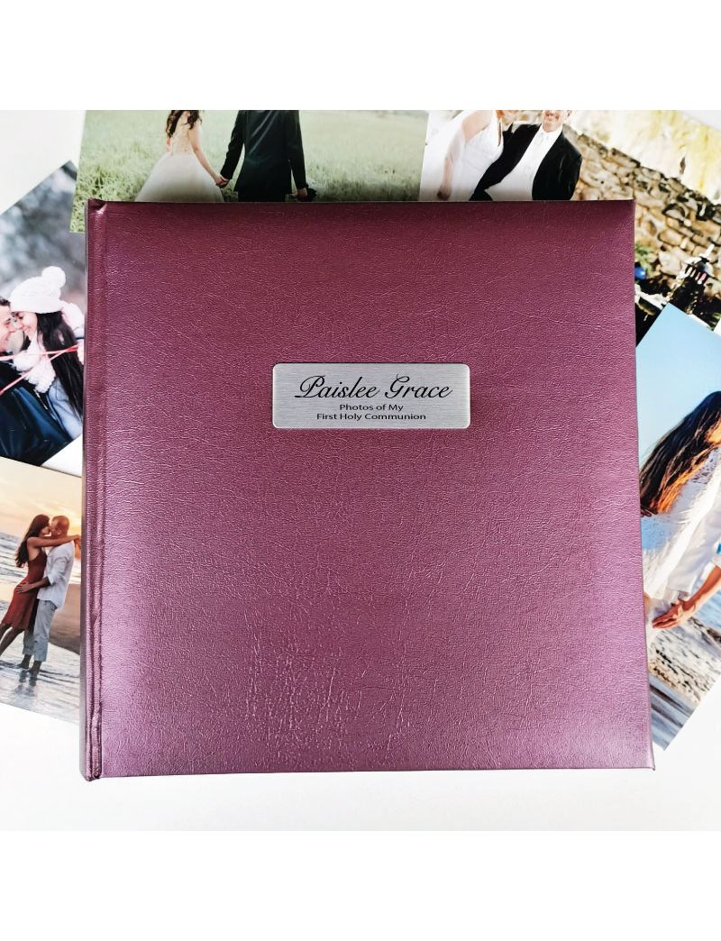 Personalised First Holy Communion Photo Album Rose 200
