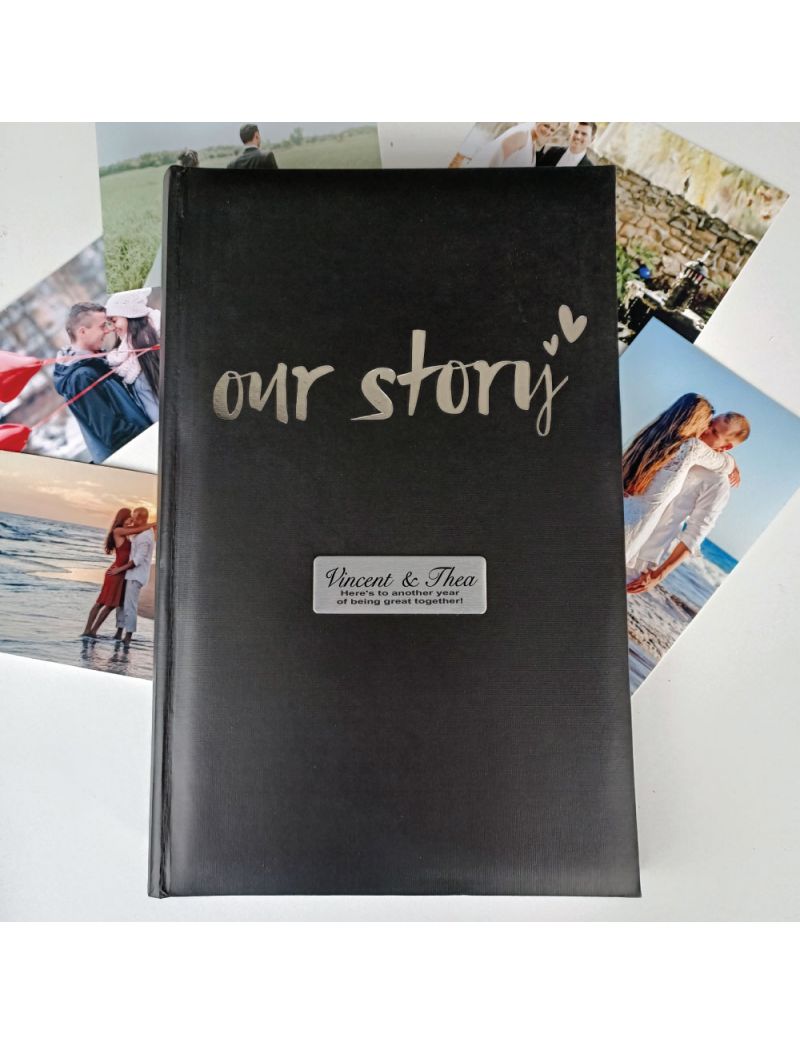 Personalised Anniversary Album Our Story 300 Photos
