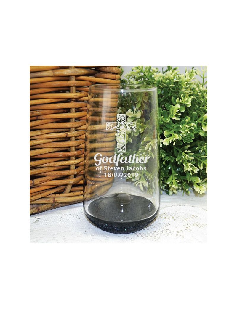 Godfather Engraved Personalised Glass Tumbler 400ml