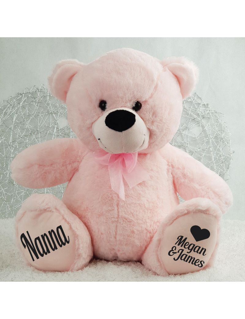 Love Nana Personalised Teddy Bear 40cm Plush Blue