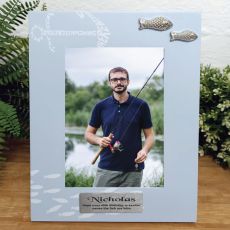 Personalised 40th Birthday Fishing Frame 6x4