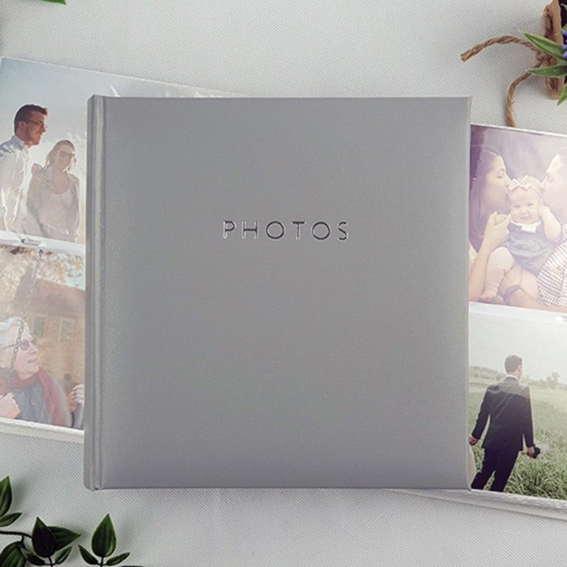 Glamour Silver Slip-in Photo Album 200