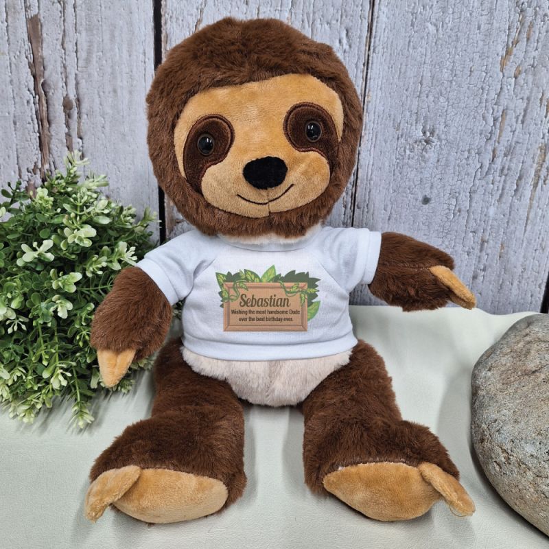 Birthday Plus Toy Sloth Chubbs