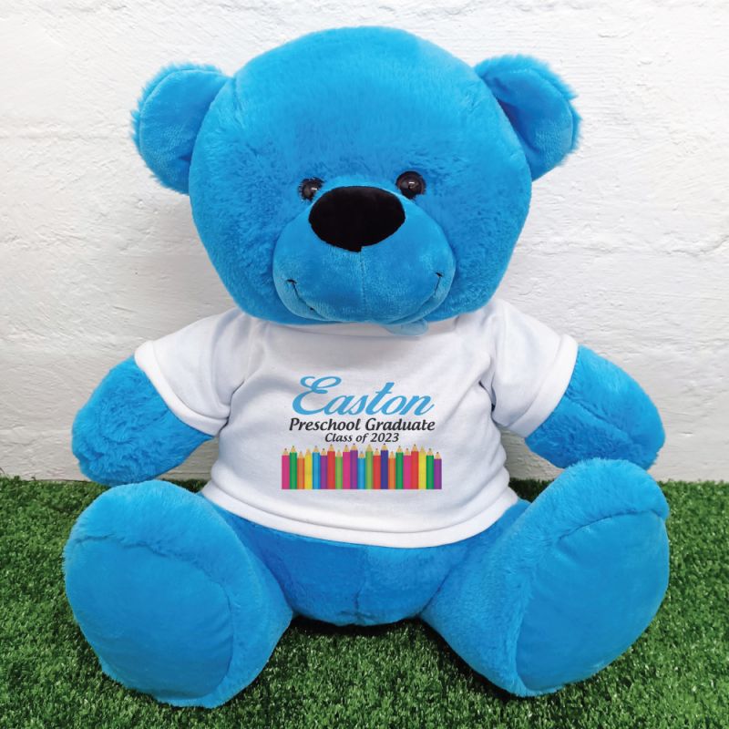 PreSchool Graduation Blue Bear 40cm