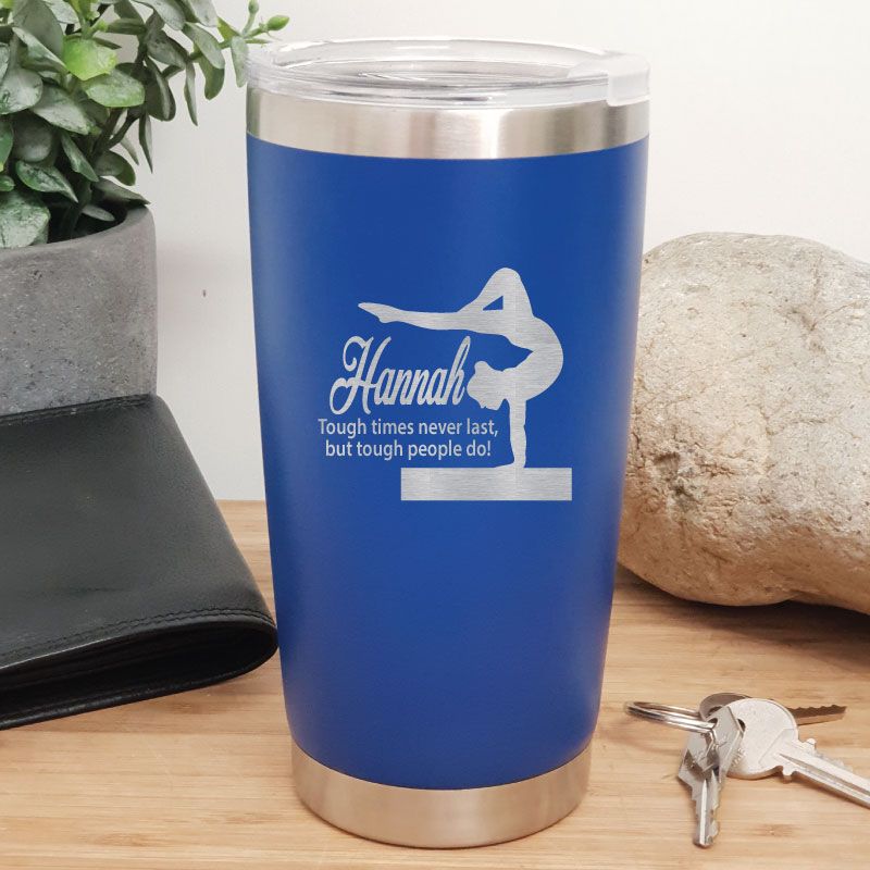 Gymnastic Coach Insulated Travel Mug 600ml Dark Blue