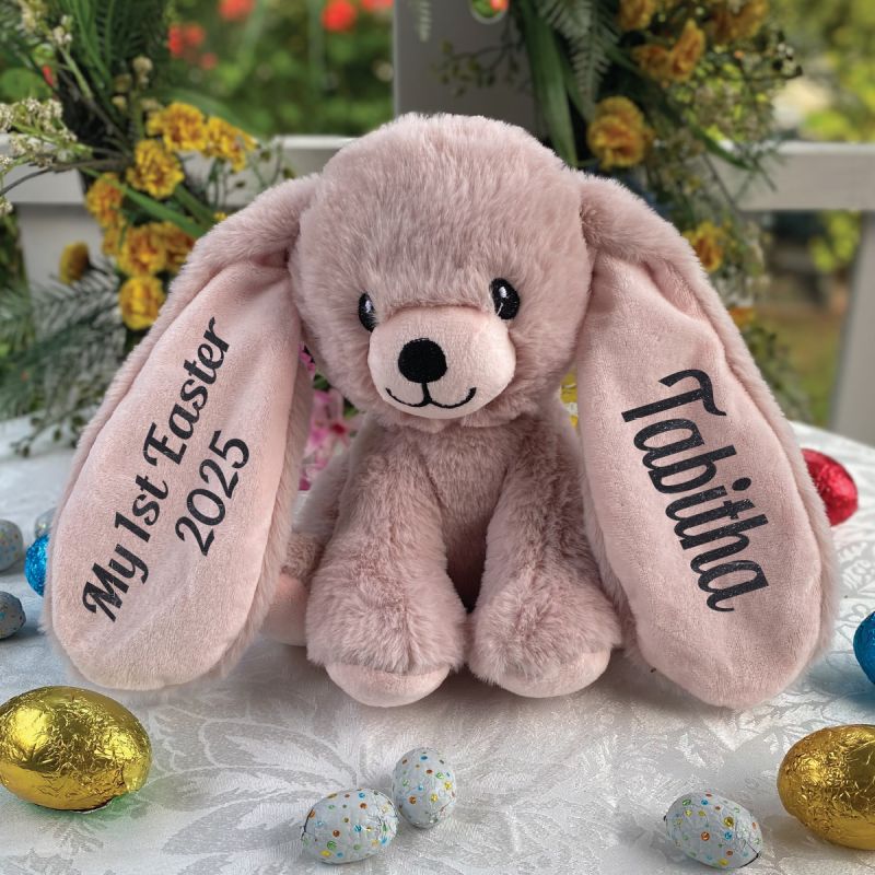 Easter Bunny Rabbit Plush Remi Pink