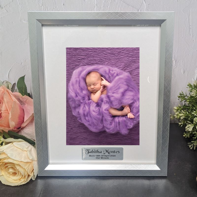 Baby Personalised Photo Frame Soho