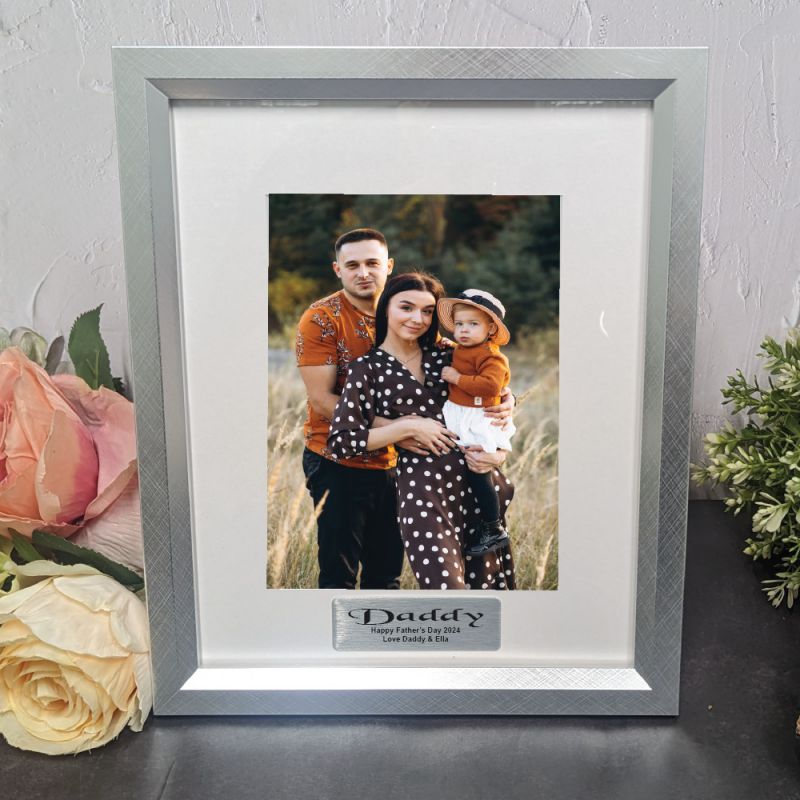 Dad Personalised Photo Frame Soho