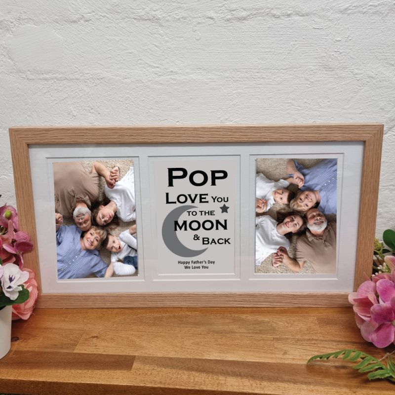 Poppy Gallery Wood Frame 4x6 Typography Print