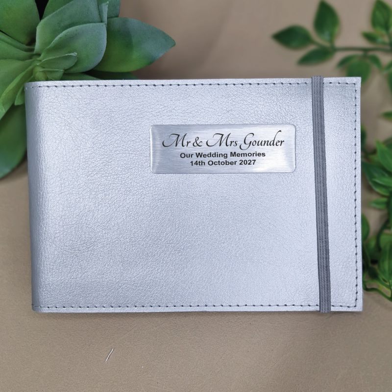Wedding Brag Photo Album - Silver