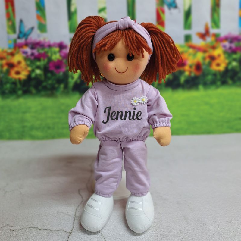 Brooke Personalised Girl Rag Doll 35cm