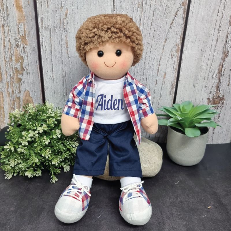 Jack Personalised Boy Rag Doll 35cm