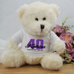 40th Teddy Bear
