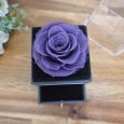 Memorial Rose Jewellery Gift Box Lavender