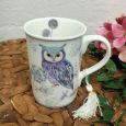 Aunt Mug with Personalised Gift Box - Violet Owl