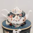 Teapot in Personalised Gift Box - Bouquet