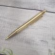 Pop Gold Click Pen Personalised Box