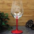 Coach Engraved Personalised Wine Glass 430ml