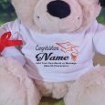 Graduation Bear with Personalised T-Shirt