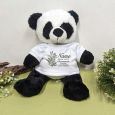 Christening Personalised Panda Toy Chubbs