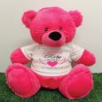 In Loving Memory Teddy Bear 40cm Hot Pink