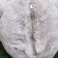 Personalised 40cm Teddy Bear Plush Grey With Zip