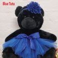 Personalised Ballerina Teddy Bear 40cm Plush Black