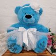 Baby Princess Teddy Bear 40cm Bright Blue