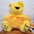 Personalised Ballerina Teddy Bear 40cm Plush Yellow