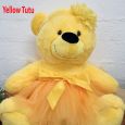 Personalised Ballerina Teddy Bear 40cm Plush Yellow