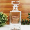 21st Birthday Engraved Personalised Whisky Decanter 700ml