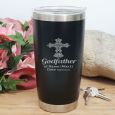 Godfather Personalised Insulated Travel Mug 600ml Black