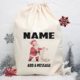 Personalised Christmas Santa Sack 80cm -Santas List