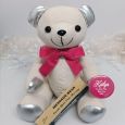 Personalised Signature Bear - Pink Bow