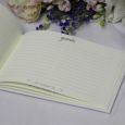 White & Gold Guest Book - All Occasions