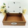 Personalised Wedding Keepsake Photo Box