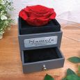 Eternal Red Rose Christening Jewellery Gift Box