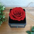 Get Well Red Rose Jewellery Gift Box