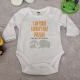 Iam Your Fathers Day Present Baby Bodysuit