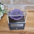 Memorial Rose Jewellery Gift Box Lavender