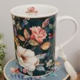 Mum Mug with Personalised Gift Box - Bouquet