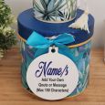 Mum Mug with Personalised Gift Box - Tropical Blue