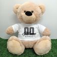 21st Birthday Bear with T-Shirt 40cm Cream