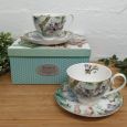 Aussie Animals Cup & Saucer Set in Personalised Box