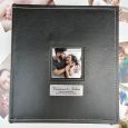 Engagement Personalised Album Black 5x7 Photo