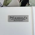 Personalised Wedding Brag Album - White 5x7