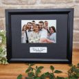 Custom Wedding Frame 4x6 - Black