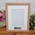 Dad Photo Frame Victorian Ash Solid Wood